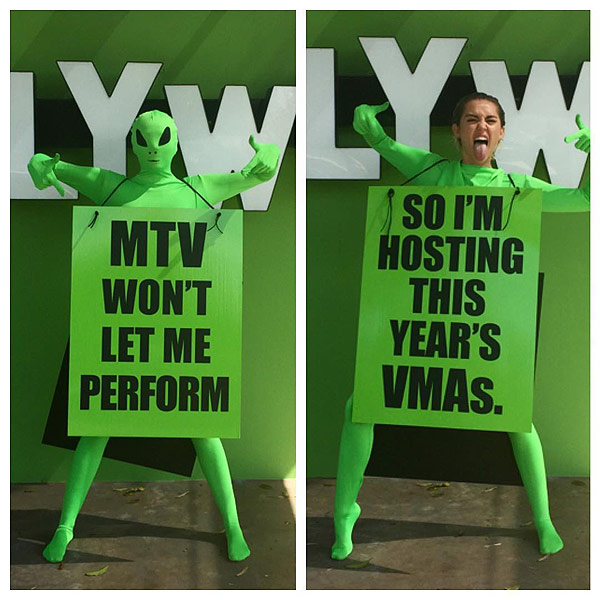 مایلی سایرس امسال مجـری مراسـم MTV VMA 2015! 1