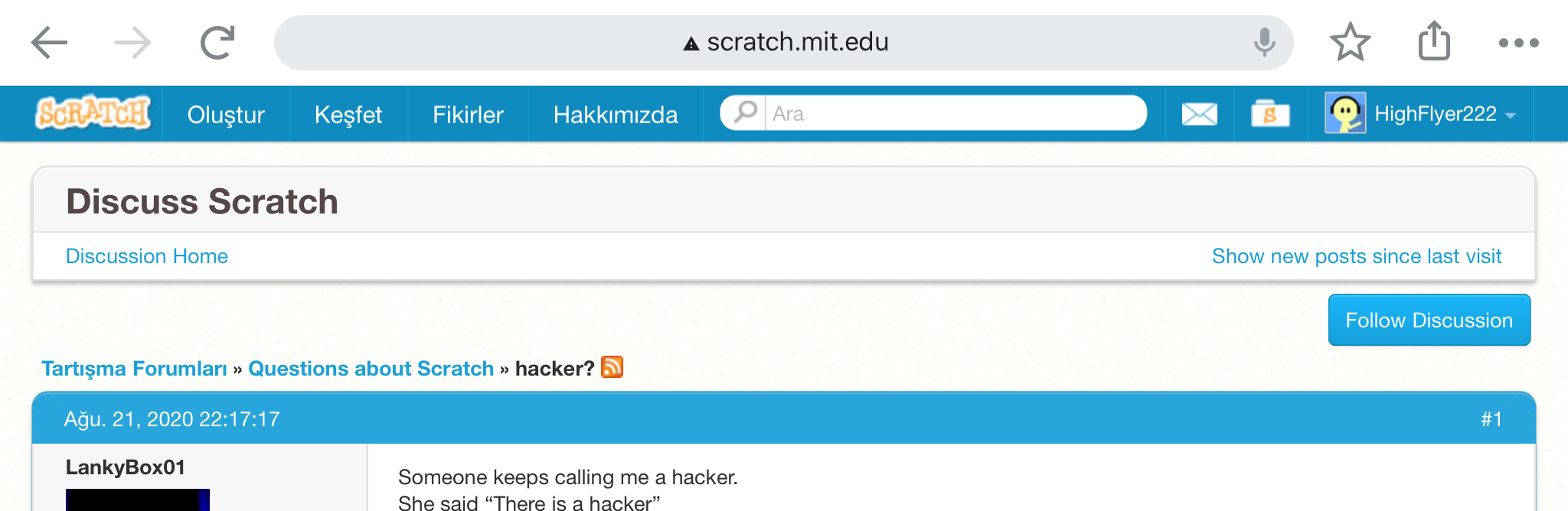 Scratch Login - Discuss Scratch