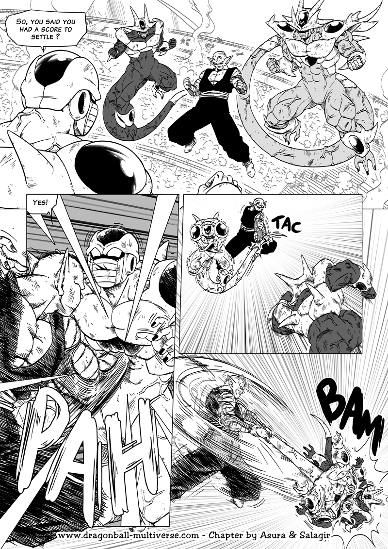 Say it isn't socould Frieza defeat Goku? To better understand. Read  Dragon Ball Multiverse the amazing fan manga to get the details.  #SonGokuKaka…