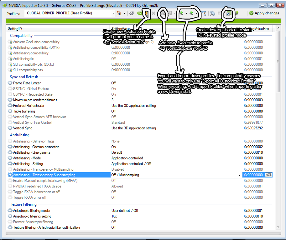 Nvidia profile 2025 inspector fps boost