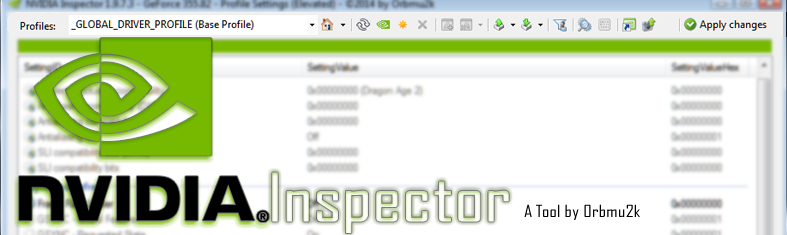 Nvidia inspector 2025 intel hd graphics