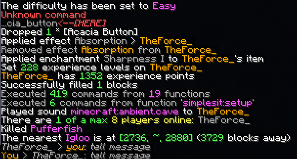 Better Chat Edit Resource Packs Minecraft Curseforge