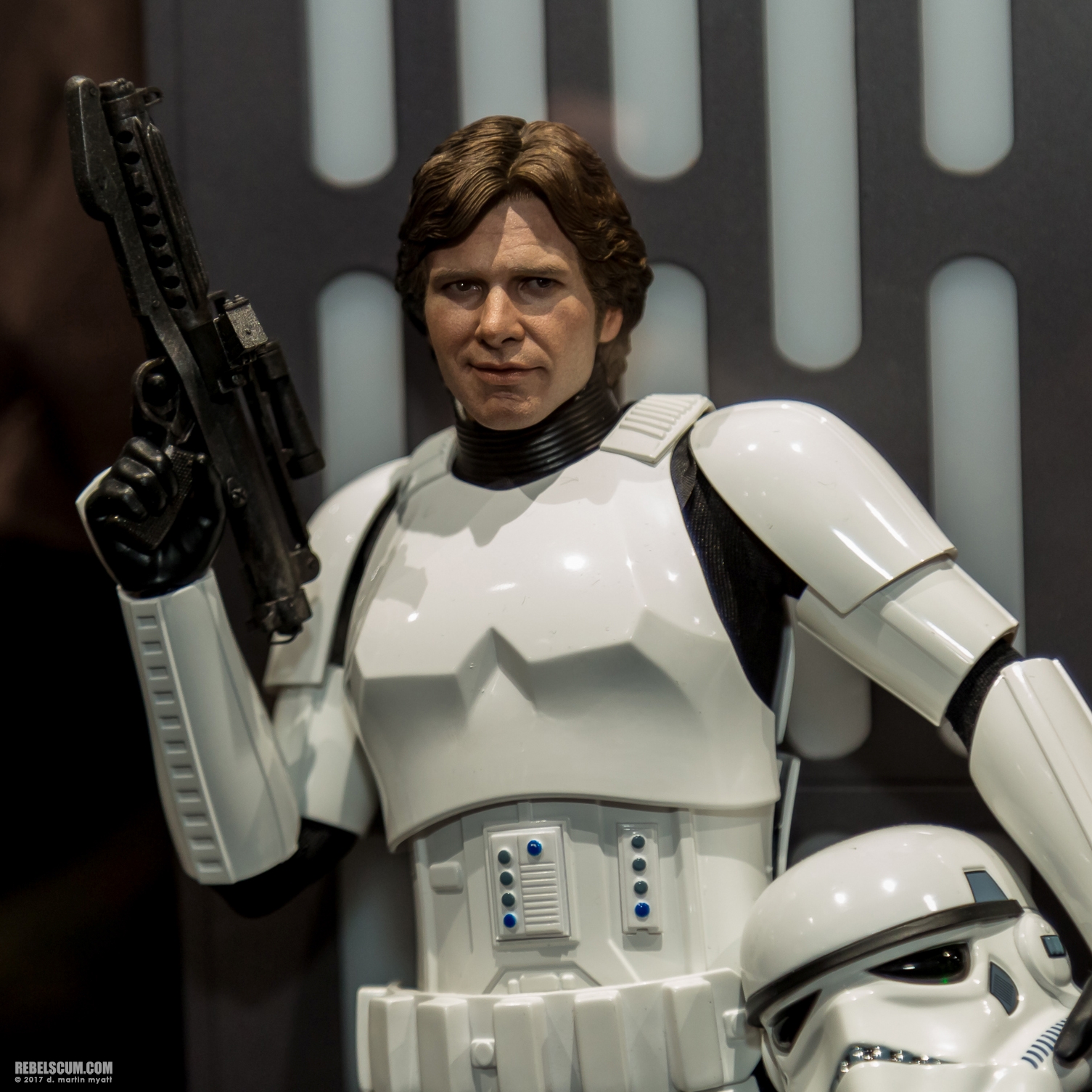 han solo as a stormtrooper