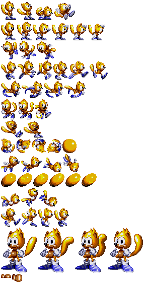 the sonic world: custom sprites