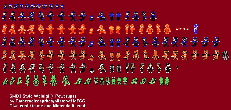 The VG Resource - RatherNoiceSprites' Custom/Edited Sprites