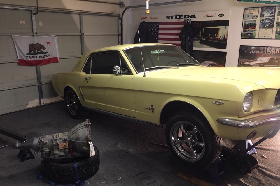 1965 mustang manual transmission conversion