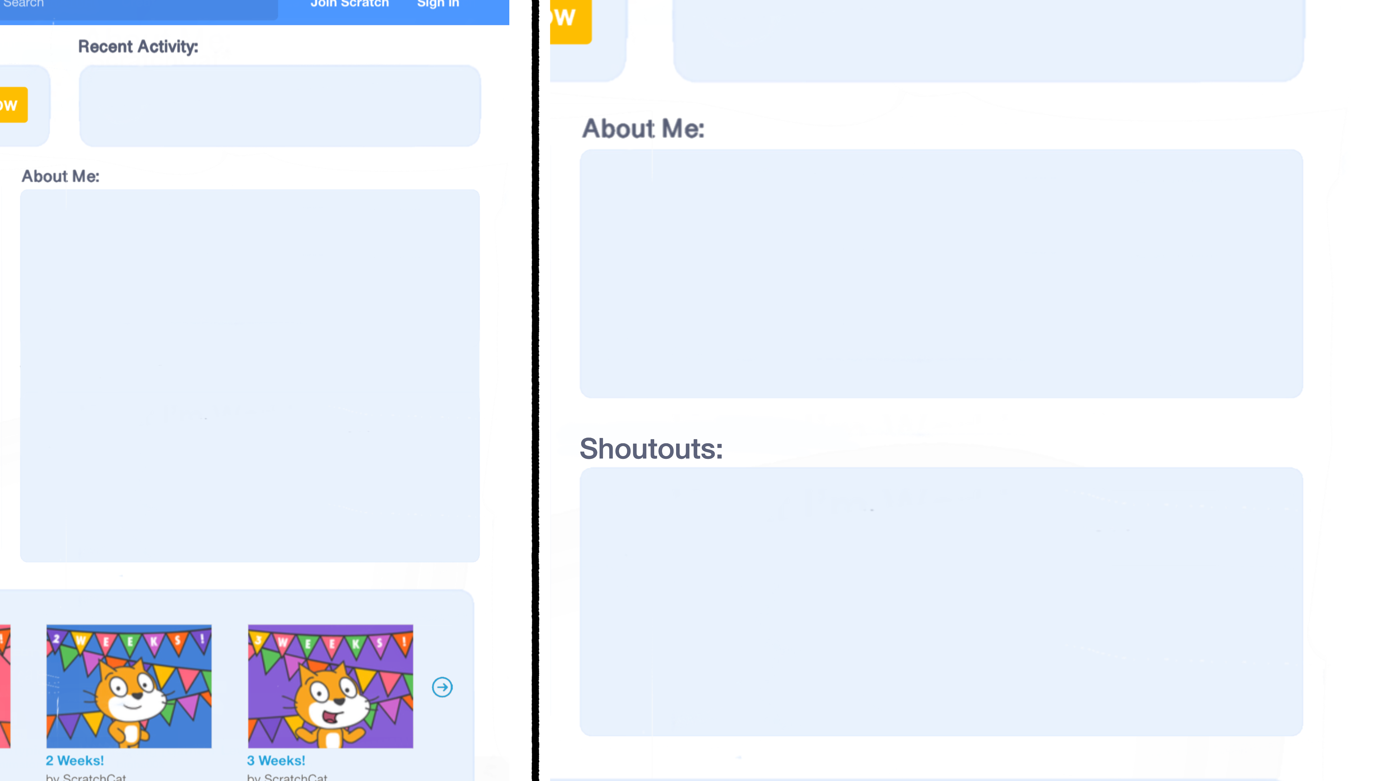 Can we make profile updates? - Discuss Scratch