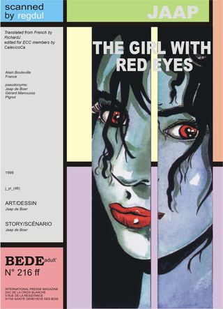 Jaap De Boer The Girl With Red Eyes Porn Comics