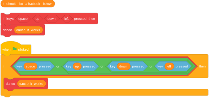 Scratch Team on X: 🎉 12 days until #Scratch3 😺 Q: Will Scratch 3.0 have  new blocks? A: Yes! You'll find new sound effect blocks, pen blocks, a  glide block, operators, and