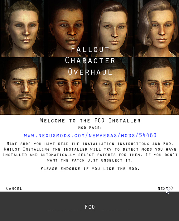 Fallout Character Overhaul - Races at Fallout 3 Nexus - Mods and community