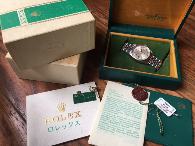 rolex box datejust