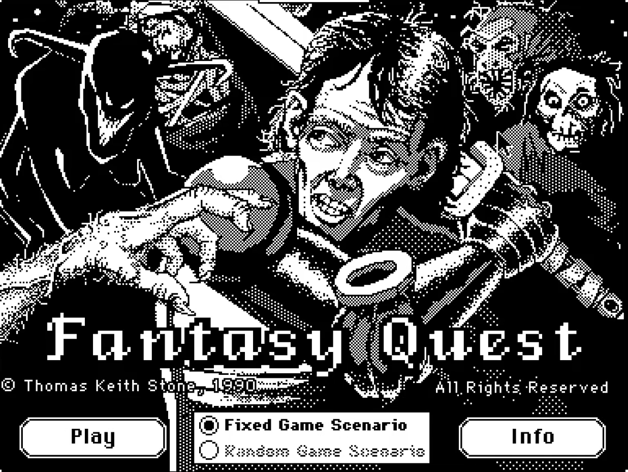 Fantasy Quest - Title Screen
