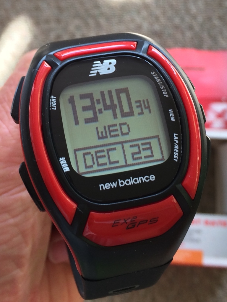 TimeZone Sales Corner FS New Balance NX980 GPS watch w HRM for running cycling