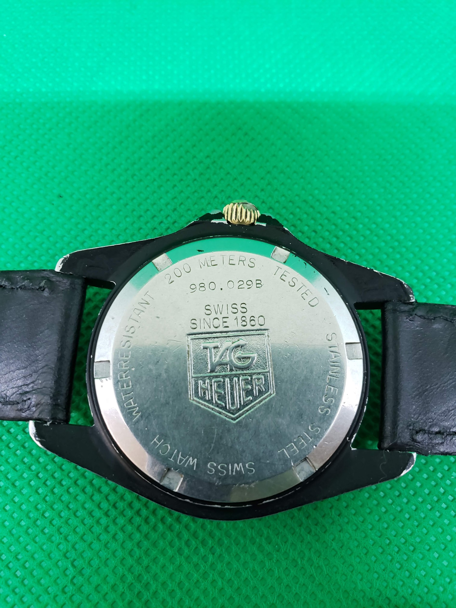 FS Vintage Tag Heuer 1000 Professional Ref. 980.029b