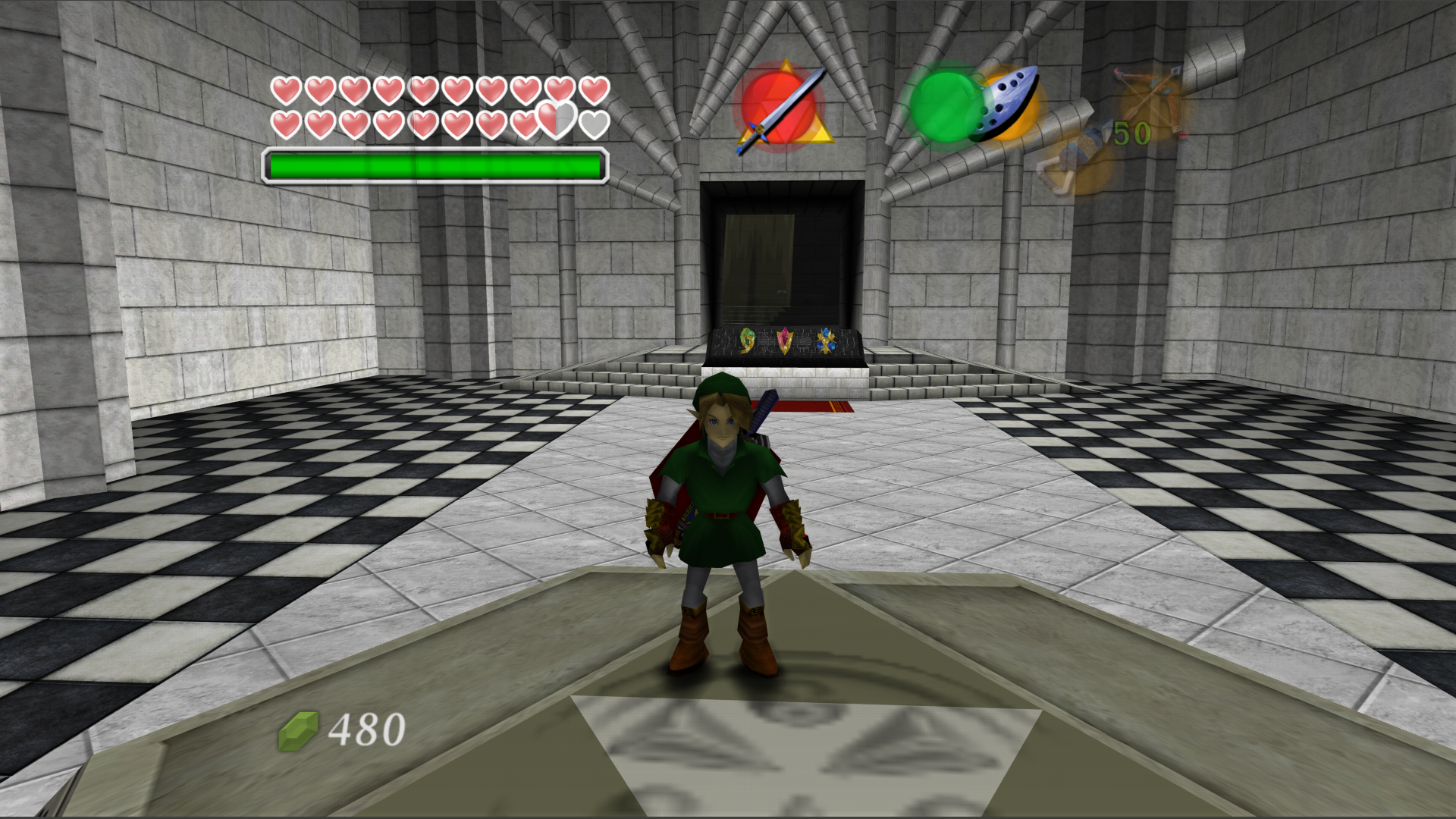 Legend of Zelda Ocarina of Time Walkthrough 05 (1/7) Hyrule Town