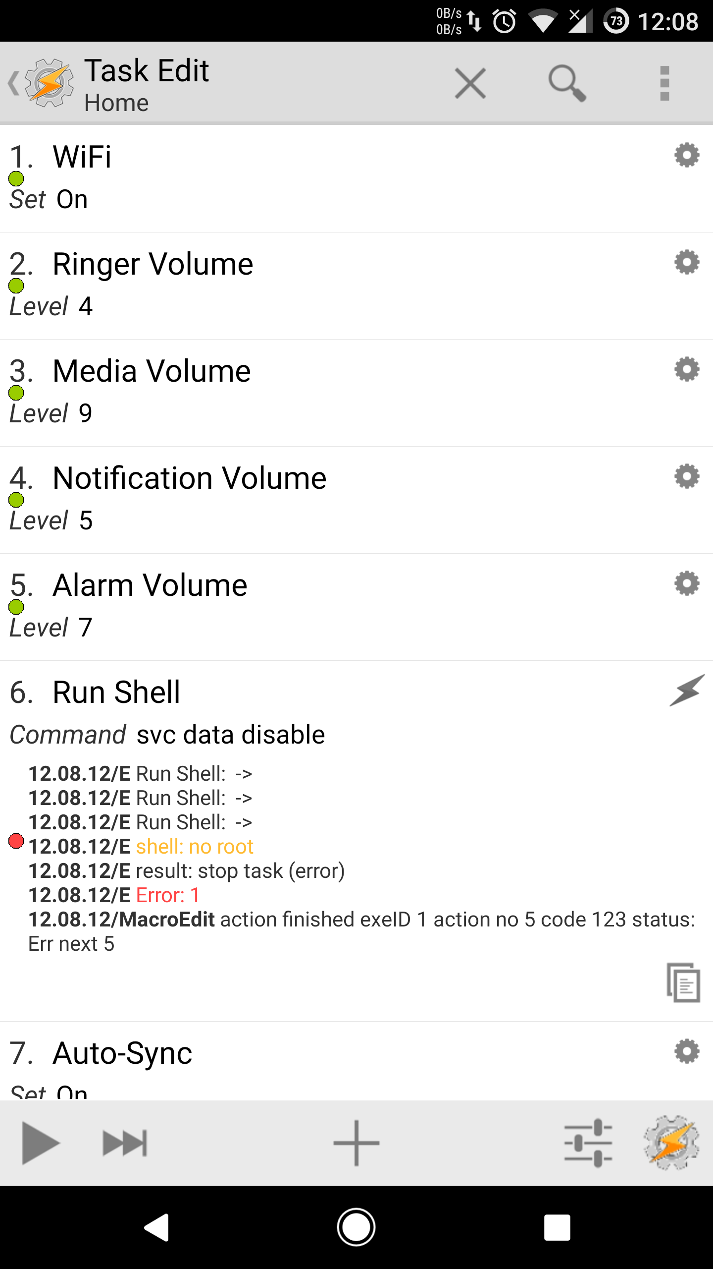 Klimatiske bjerge Dam tackle What is this "no root" error? : r/tasker