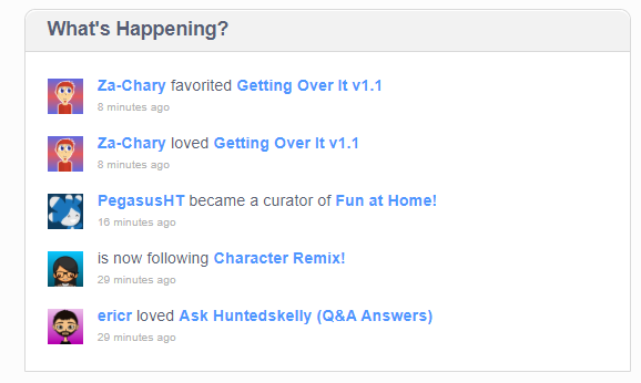 Occasional Absence of Usernames on the Home Page's What's Happening Tab -  Discuss Scratch