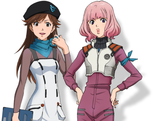 Sakura and Midori