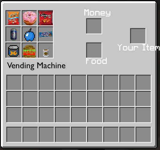 Vending Machine GUI