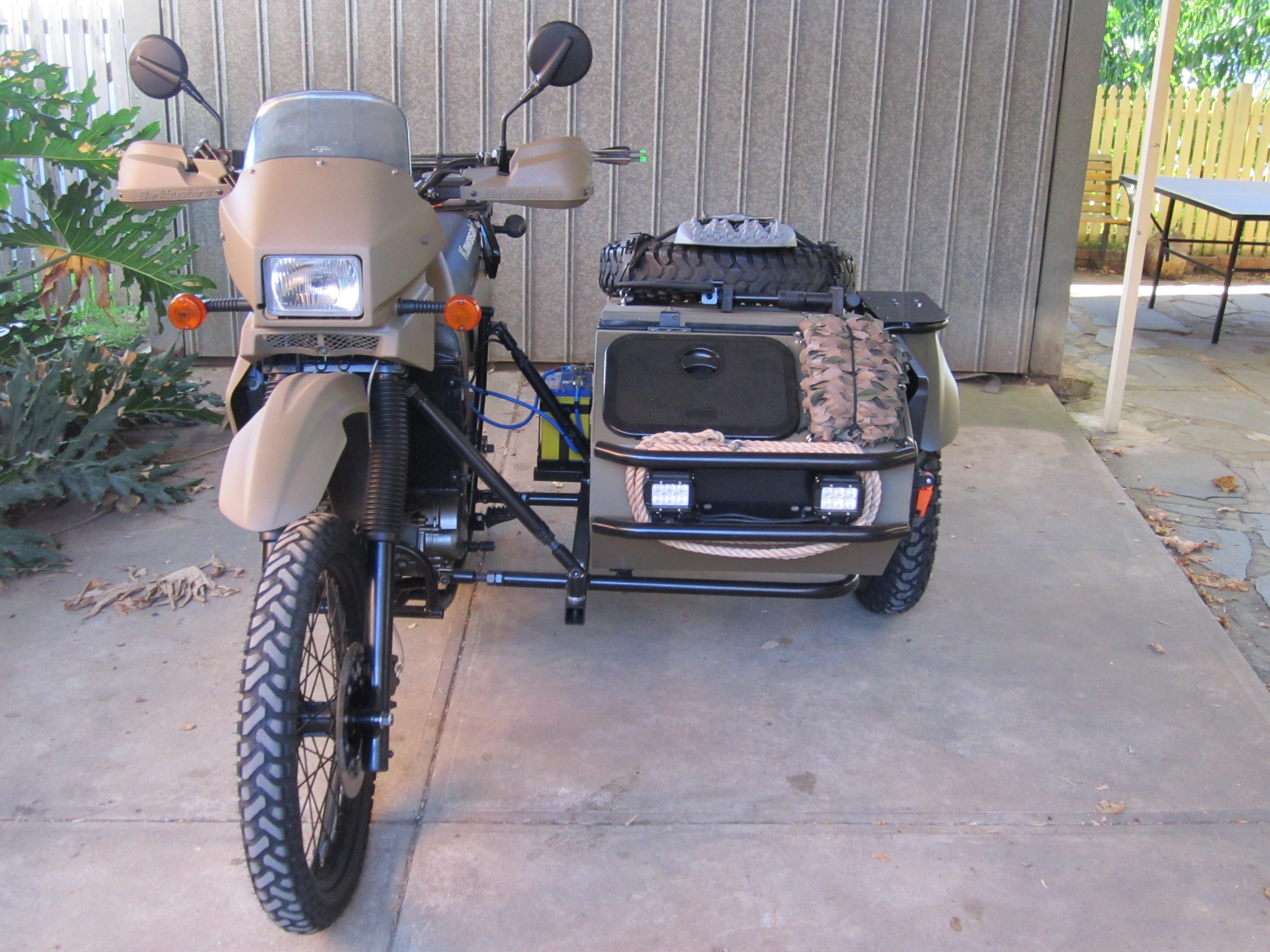 klr 650 sidecar for sale