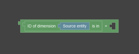 Dimension ID = [EMPTY] (how to I put a number into the empty slot)