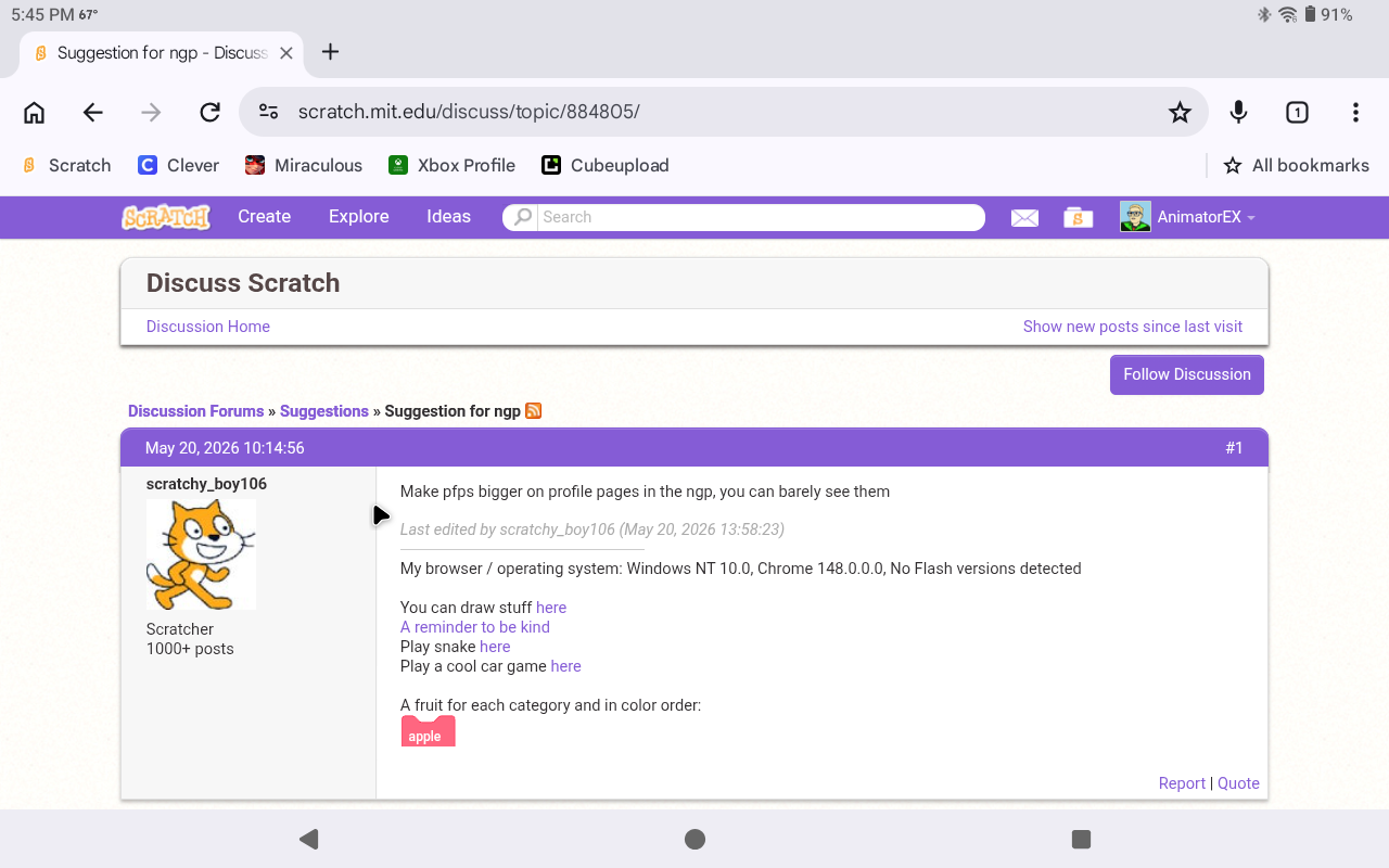 Shadow Scratch Darker shadowing on Topic page? - Discuss Scratch