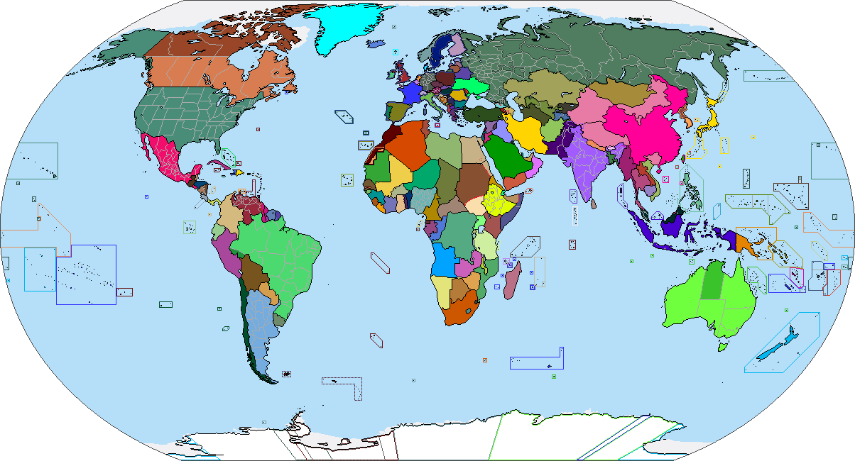 Карта 2009 года