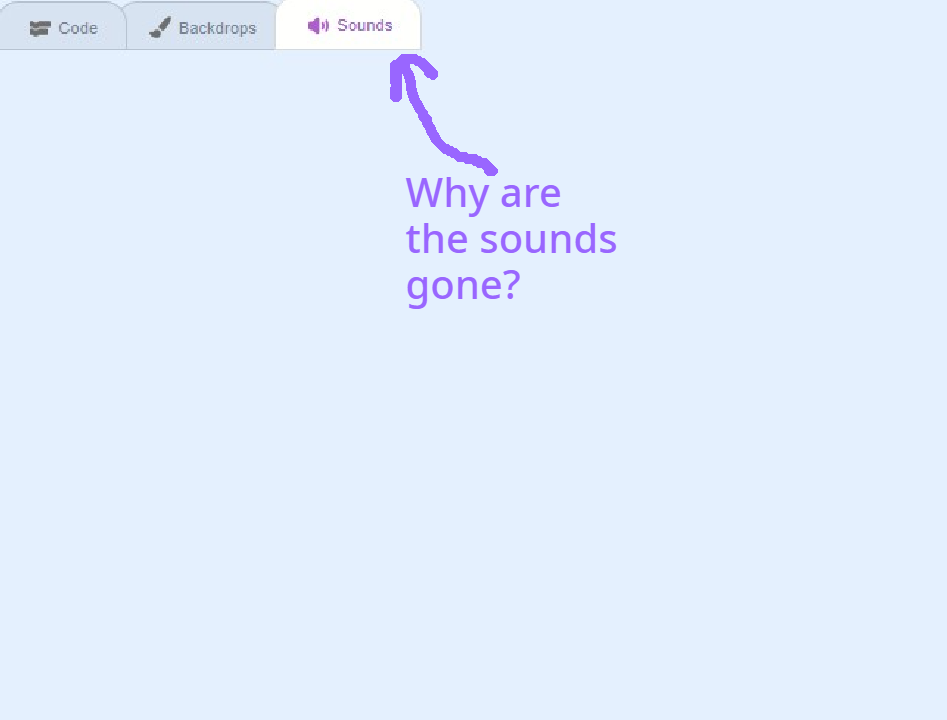 Scratching Computer Sound The sound bug - Discuss Scratch