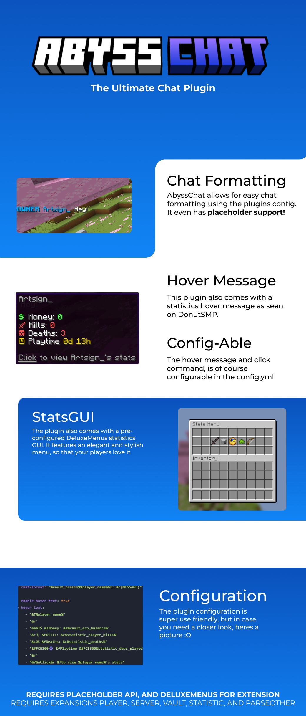 Abyss Client AbyssChat | SpigotMC - High Performance Minecraft Software