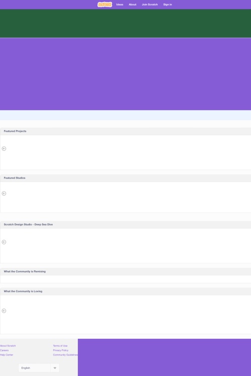 Empty page - Discuss Scratch