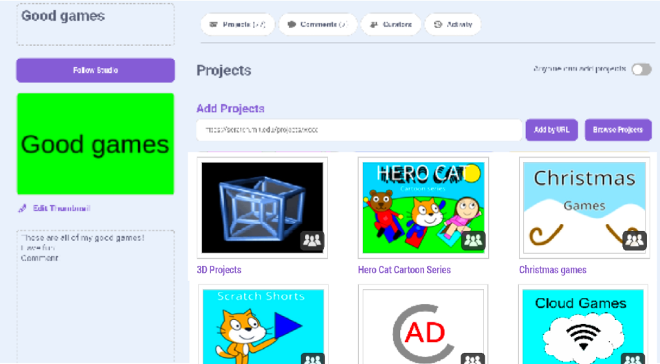 A Random Scratch Project A Gallery - Discuss Scratch