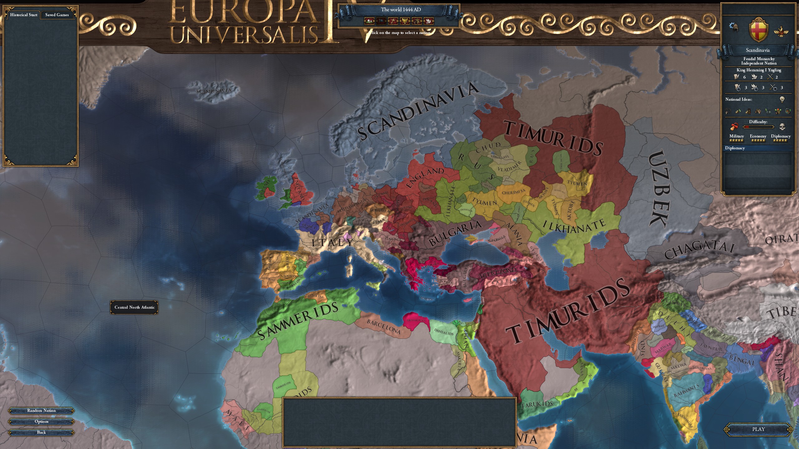 This is how the world looked like in 1444. 