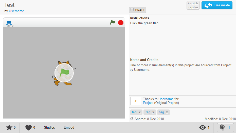 Programs username. Programs username