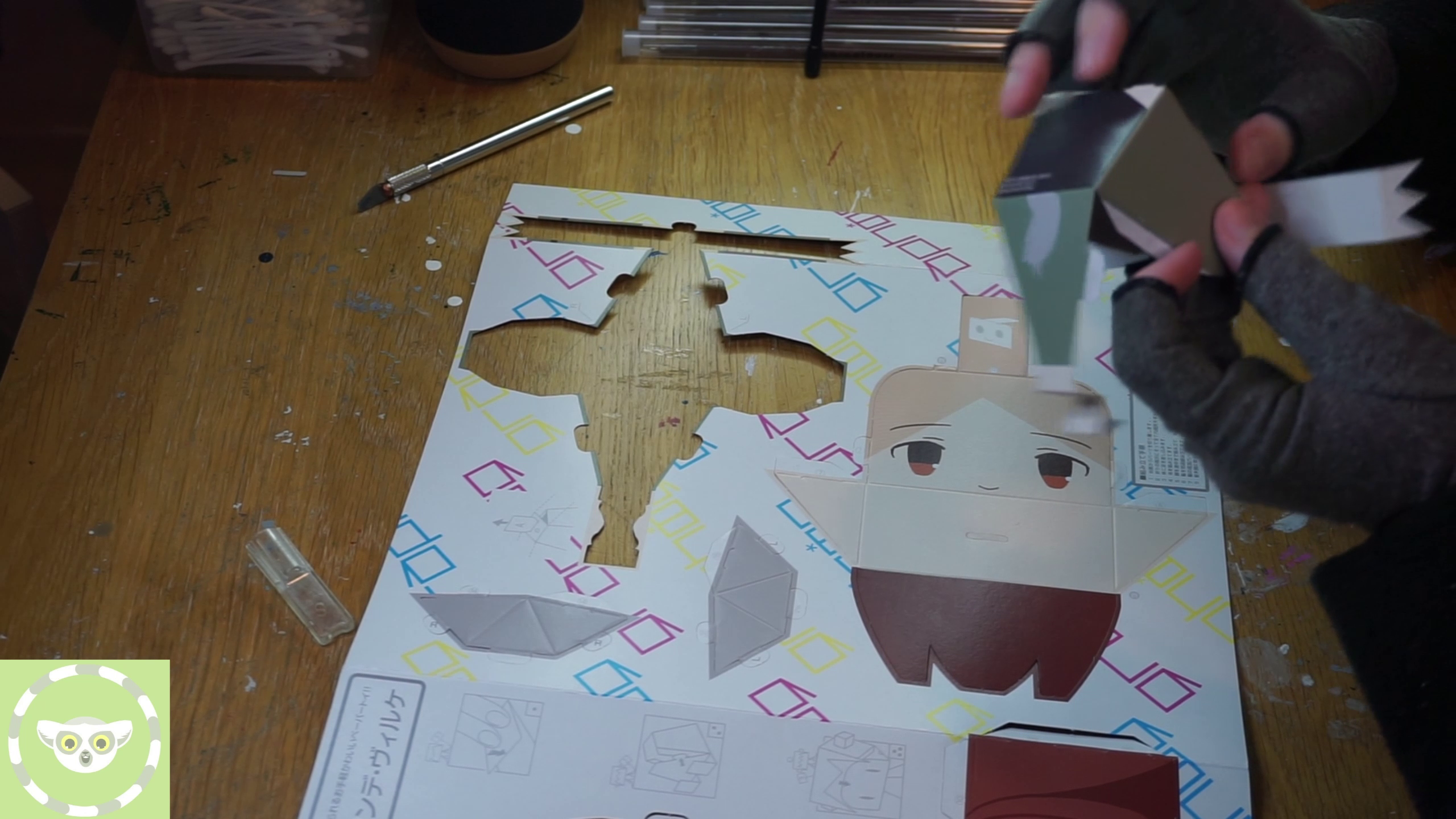 Making the GraPhig Papercrafts from Strike Witches by Cospa ...