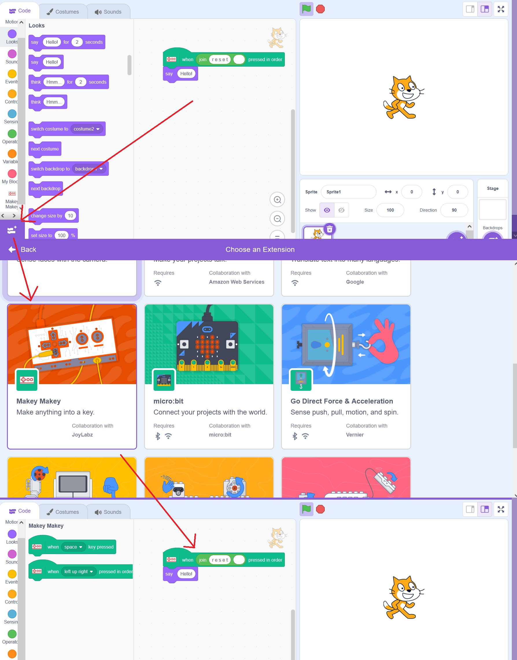 typing in order script - Discuss Scratch