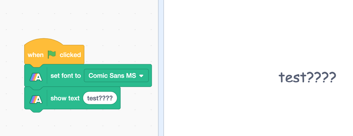 what fonts does scratch support? - Discuss Scratch