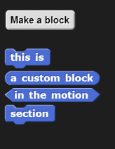 Special Custom Blocks - Discuss Scratch