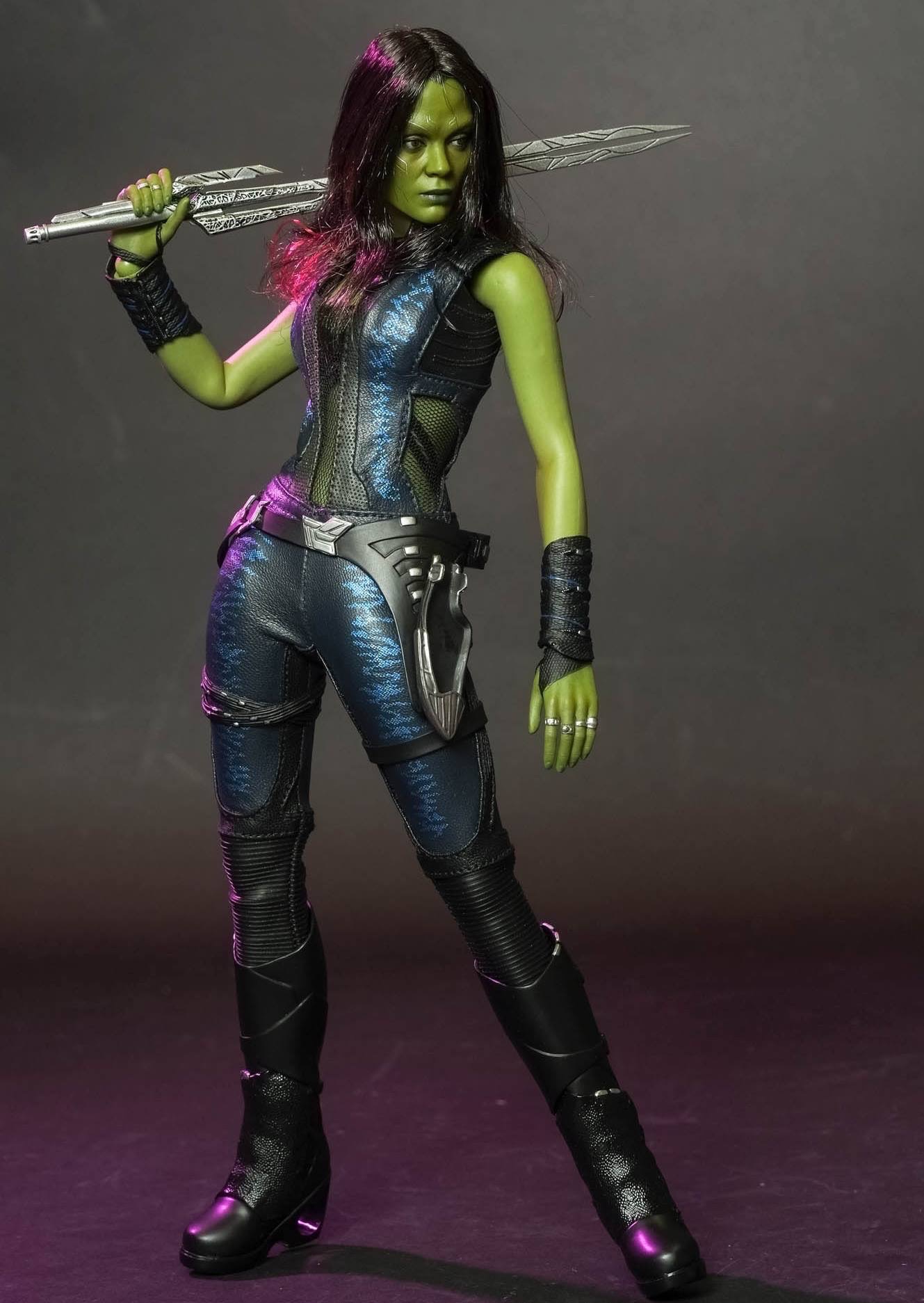 1/6 Hot Toys – MMS - Guardians of the Galaxy: Gamora Collectible Figure ...