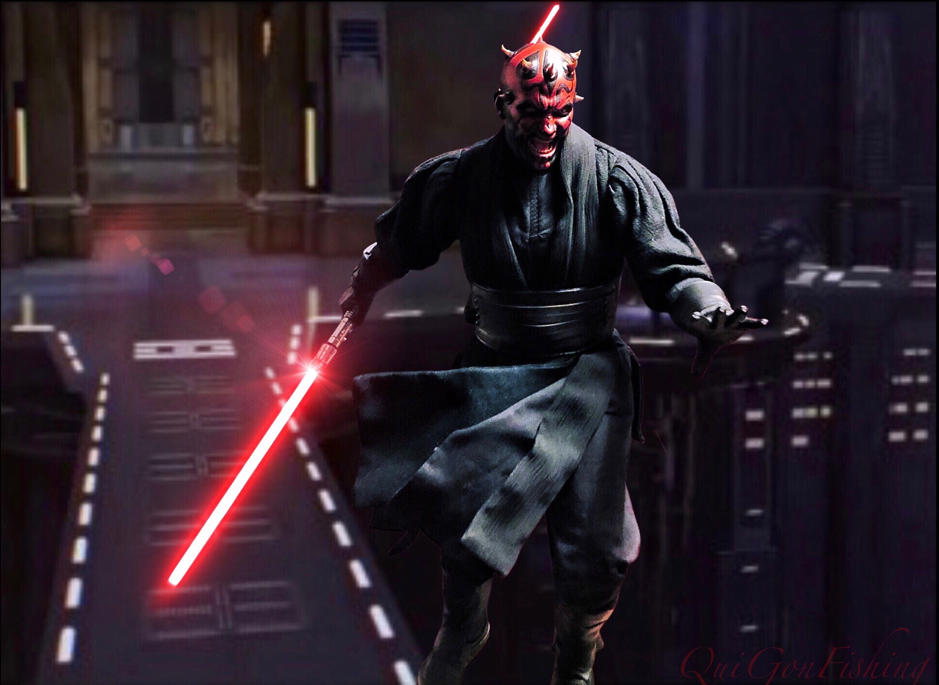 Hot Toys - DX16 / DX17 - The Phantom Menace - Darth Maul and Sith ...