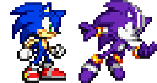 Saneko🍪 on X: remembered @LapperDev's 2x Sonic sprites, I wanted