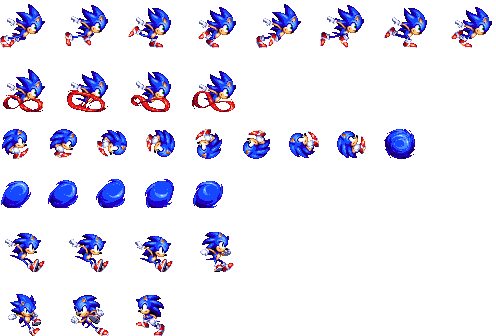 I made a custom set of sprites for good ol' Sonic! : r