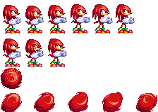 Sonic 3 sprite test - Volkoved - Folioscope