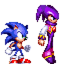 DStar on X: I finally completed all 4 sprites for the Sonic