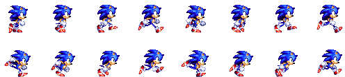 Saneko🍪 on X: remembered @LapperDev's 2x Sonic sprites, I wanted