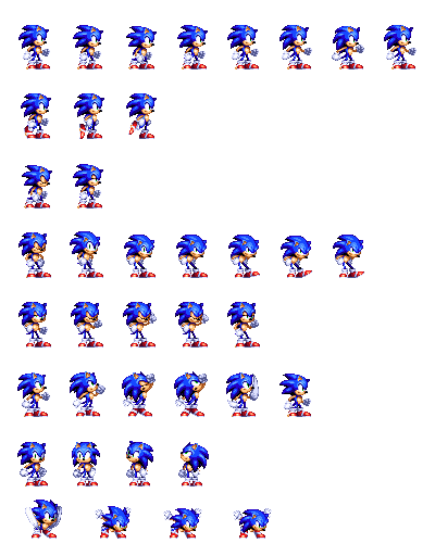 Sonic's got new sprites in Sonic 1 Forever! ~ RatherNoiceSprites's