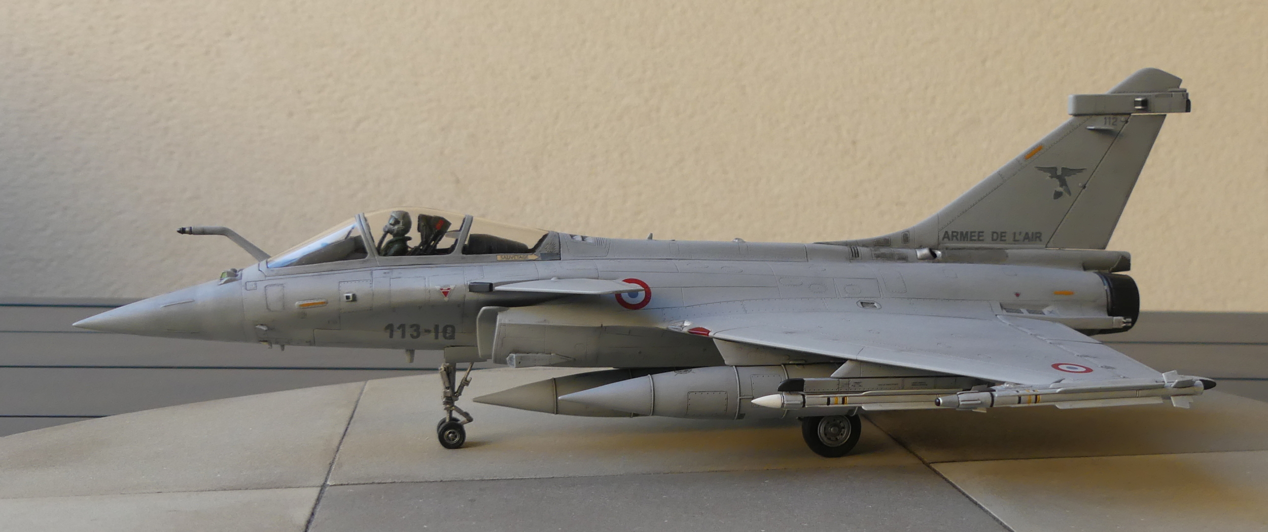 Rafale C Harmattan, Revell/ACE, 1/48 P1020832