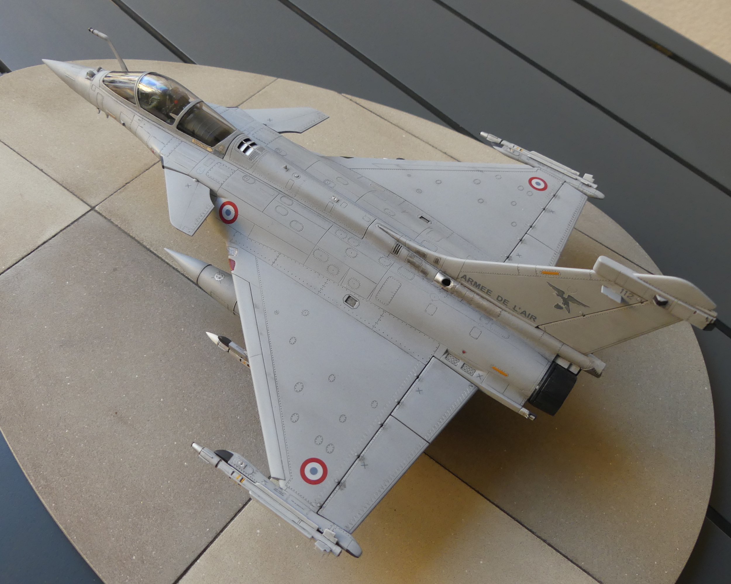 Rafale C Harmattan, Revell/ACE, 1/48 P1020833