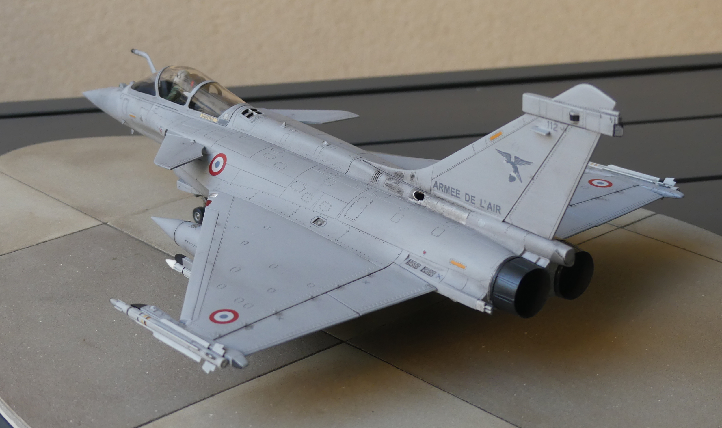 Rafale C Harmattan, Revell/ACE, 1/48 P1020849