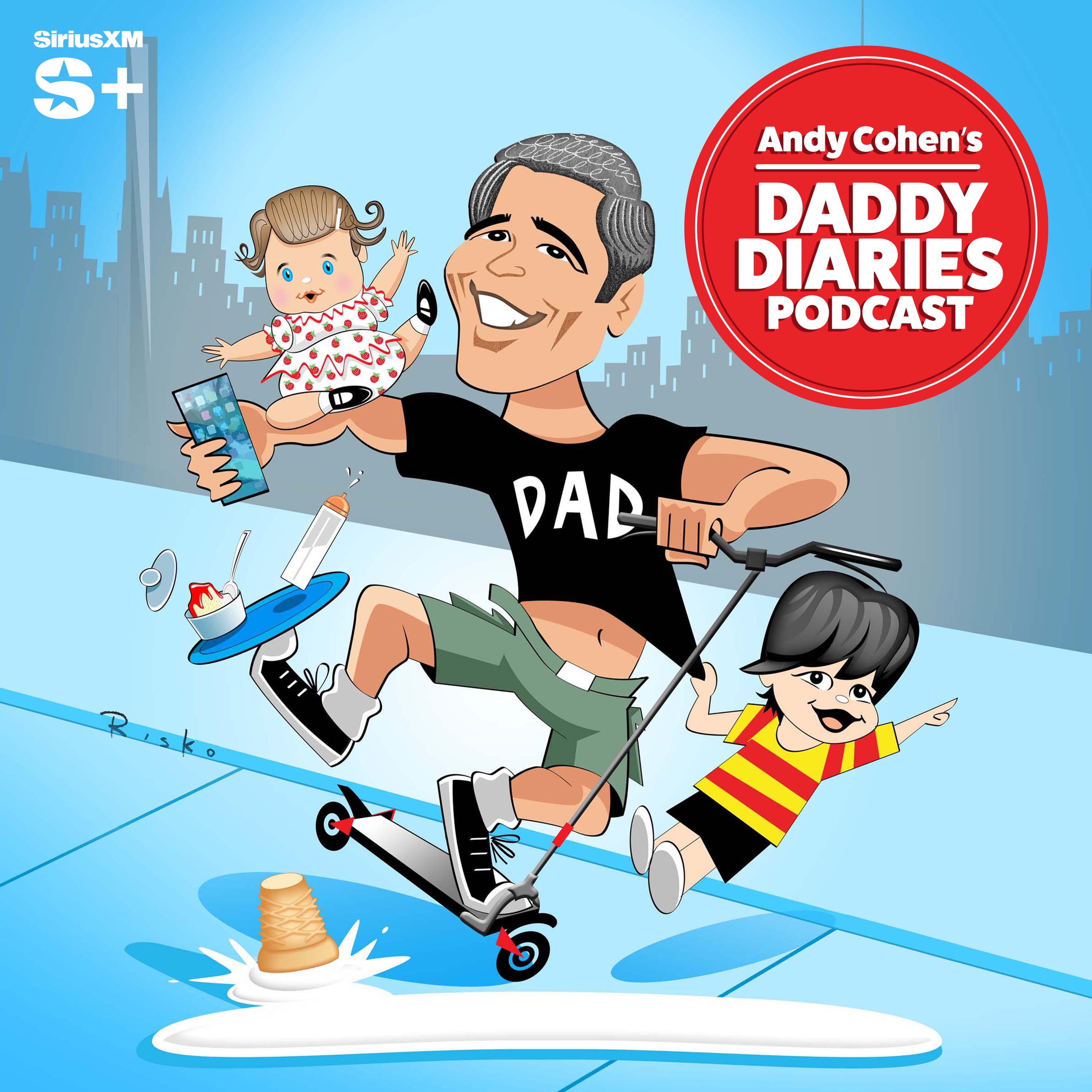 Andy Cohen’s Daddy Diaries Podcast | SiriusXM Podcasts+ podcast tile