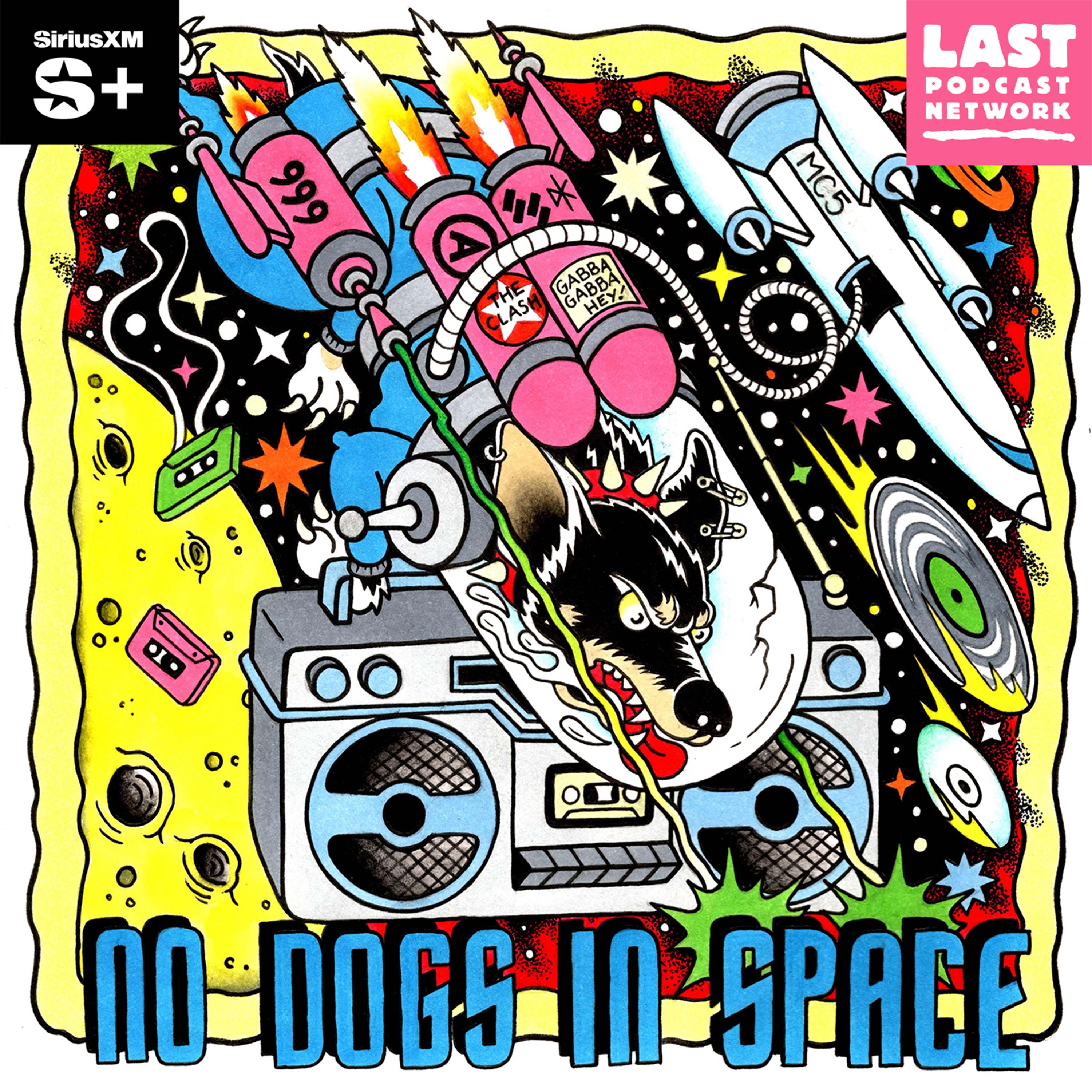 No Dogs in Space | SiriusXM Podcasts+ podcast tile